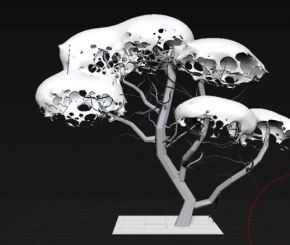 Esque Trees With Nanomesh in ZBrush