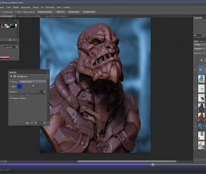 3D打印概念生物角色模型雕刻教程 - Creature modeling for 3d printing