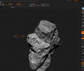zbrush岩石雕刻技法