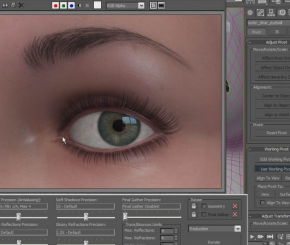 用Photoshop和3ds Max创建真实的眼睛 