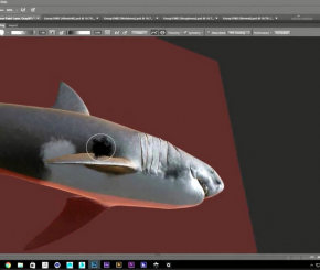 ddo绘制鲨鱼教程