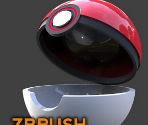 ZBrush雕刻科技感球体模型制作教程