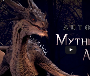 Maya神话巨龙姿势绑定控制动画大师级视频教程