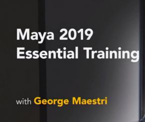 Lynda - Maya 2019 Essential TrainingMaya 2019全面基础入门教程含工程文件