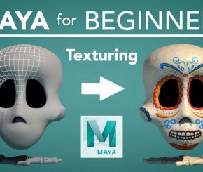 MAYA基础教程系列Skillshare - Maya for Beginners Texturing材质基础教程