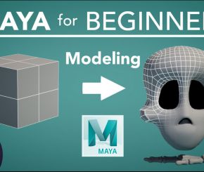 MAYA基础教程系列Skillshare – Maya for Beginners: 3D Modeling建模基础教程