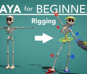 MAYA基础教程系列Skillshare - Maya for Beginners Rigging模型绑定