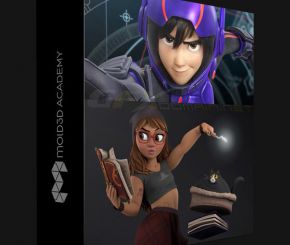 Zbrush视频教程在3D中创建吸引人的角色-Creating Appealing Characters in 3D