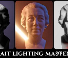Blender人像场景灯光教程 Blender 3D – Portrait Lighting Masterclass