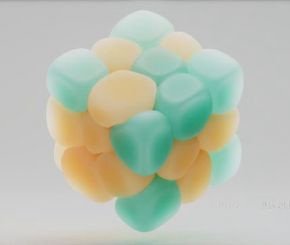 C4D柔体动力学方块填充动画教程 Skillshare – New C4D Soft Body Dynamics, Filling a Cube with Shapes