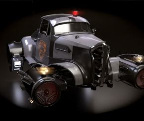 Blender科幻复古老爷车建模教程 Udemy – Creating a Retro Futuristic Car in Blender