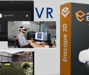 VR动画渲染制作教程 Udemy – Enscape – Rendering and Animation and VR Technology