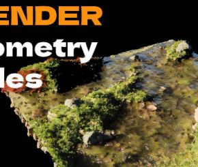 Blender几何节点制作简单地形教程 Skillshare – Create a Basic Landscape with Geometry Nodes in Blender