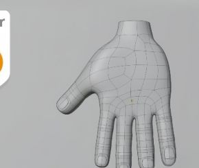 Blender低多边形手部建模教程 Udemy – Low Poly Hand Modelling In Blender Vol.1