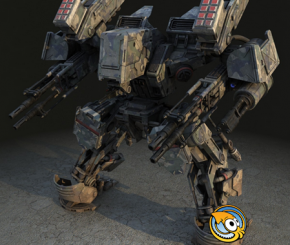 机器人战士3D模型