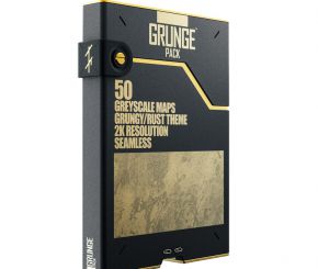 TFM – Grunge Pack/50张污迹2K贴图材质