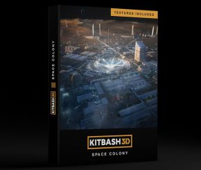 Kitbash3D-Space Colony 太空营地