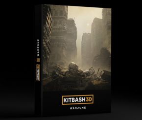 Kitbash3D-WARZONE战争废墟