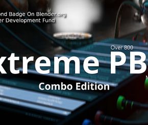 Extreme Pbr Combo Edition 800+ Materials Addon For Blender 2.8（含使用教程）