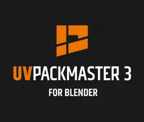 UV贴图打包插件 UVPackmaster PRO 
