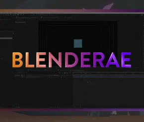 Blender+Ae导入桥接插件 Aescripts BlenderAE v1.2.1 