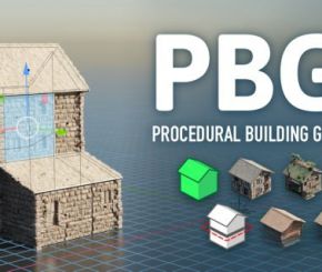 Blender程序化房屋木屋自动生成资产预设 Procedural Building Generator 2