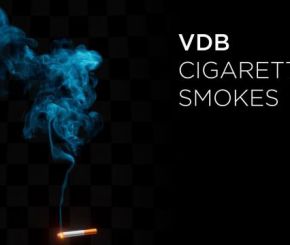 烟雾VDB预设 Artstation – High-Res VDB Cigarette Smokes