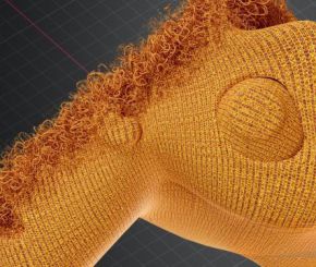 Blender毛衣针织动画资产预设 Geometry Nodes – Fabric + 使用教程