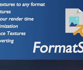 Blender贴图材质格式转换插件 Formatswap V1.0.9.3 – Texture Converter
