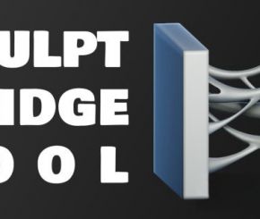 Blender多边形桥接资产预设 Sculpt Bridge Tool V1.0
