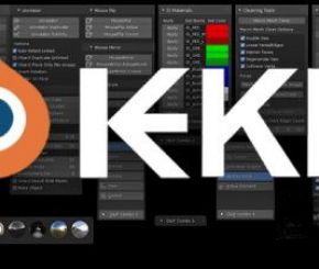Blender脚本小功能工具插件 Kekit V3.18