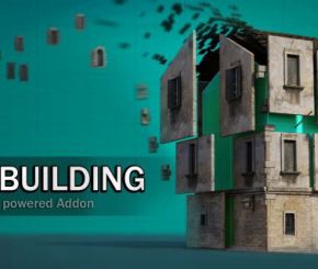 Blender建筑楼房自动生成插件+资产预设 Auto-Building v1.2.1