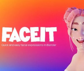 Blender手机面部动作捕捉插件 Faceit V2.3.40 For Blender 2.8+