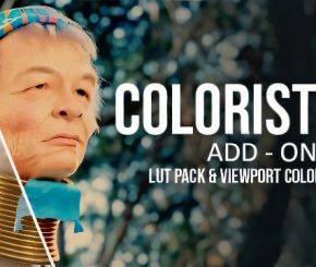 Blender场景渲染合成LUTs调色插件 Colorist Pro V1.0.0 + Asset 预设