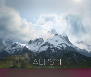 8组自然雪山地形3D模型 Artstation – 8 LANDSCAPE KITBASH PACK – Alpine Mountains Vol.1 (OBJ格式)