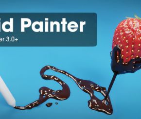 Blender流体绘制插件 Fluid Painter v1.3.20