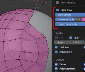 Blender顶部面片选择插件 Draw Xray 3.0 With Snap + 3.4 Without Snap