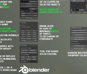 Blender游戏预设制作工具插件包 Asset Creation Toolset 2024.2