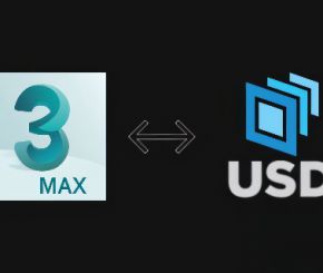 USD模型导入MAX插件 USD v0.7.7 For 3DS MAX 2022/2023/2024/2025