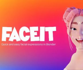 Blender手机面部动作捕捉插件 Faceit V2.3.43 For Blender 2.8+