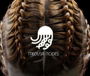 Blender程序化头发生成插件 MEDUSA NODES v1.1.0 – Procedural Hair System
