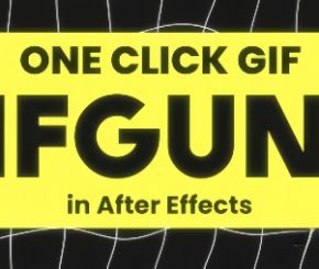 AE输出GIF动图插件脚本和谐版Aescripts GifGun V2.0.17 Win/Mac