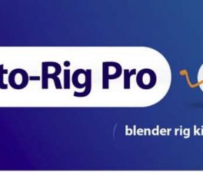 三维人物自动绑定插件 Blender Market – Auto-Rig Pro V3.71.25 +Rig Library预设库 + Quick Rig V1.26.39