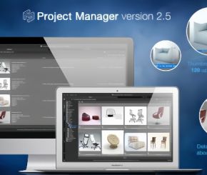 3DS MAX工程项目预设管理预览插件 3d-kstudio Project Manager v3.35.75 for 3ds Max 2014-2025