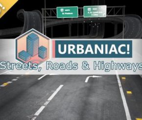 Blender街道高架桥道路模型资产预设 Urbaniac! Street Roads & Highways v3.00