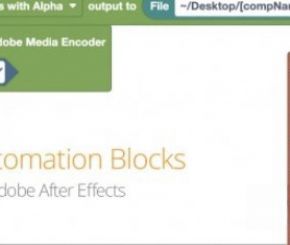 AE自定义任务预设工具包 Aescripts Automation Blocks v1.1.000