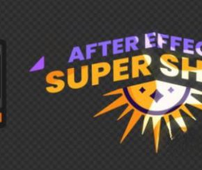 AE图层物体扫光插件脚本 Aescripts Super Shine V1.0 + 使用教程