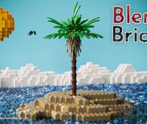 Blender乐高玩具模型模拟资产预设 Blendbricks V2.2