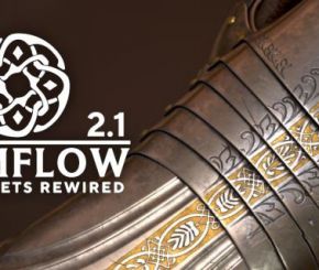 Blender贴画纹理路径绘制插件 Trimflow V2.0+V1.0.1 + 使用教程