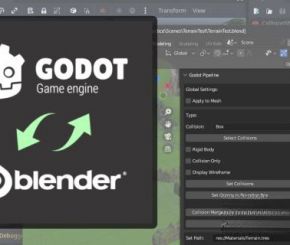 Blender+Godot引擎桥接插件 Blender to Godot 4 Pipeline v2.1 + 使用教程